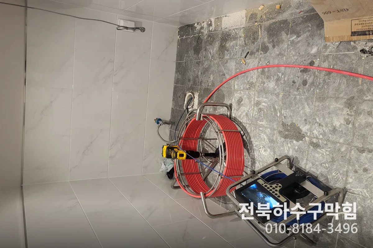 순창군  에어컨배관세척 작업 전 배관 상태 진단